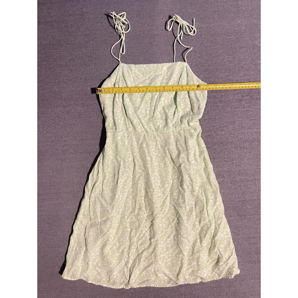 Old Navy Floral Smocked Midi Dress XS Sage Green Cottagecore